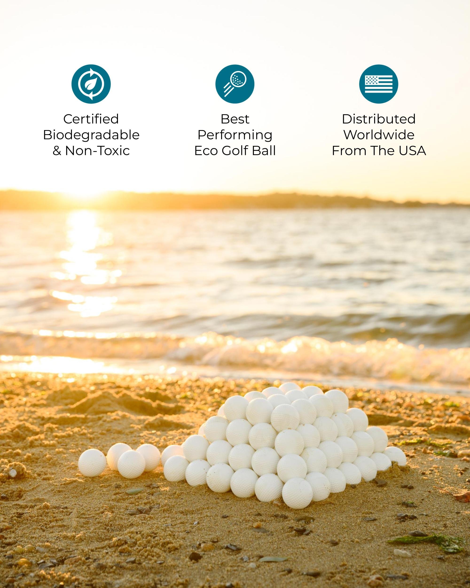Zero® Biodegradable Golf Balls
